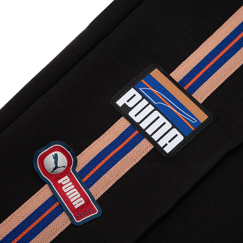Штаны PUMA Team Badge Straight-leg Pants Dk - изображение 3