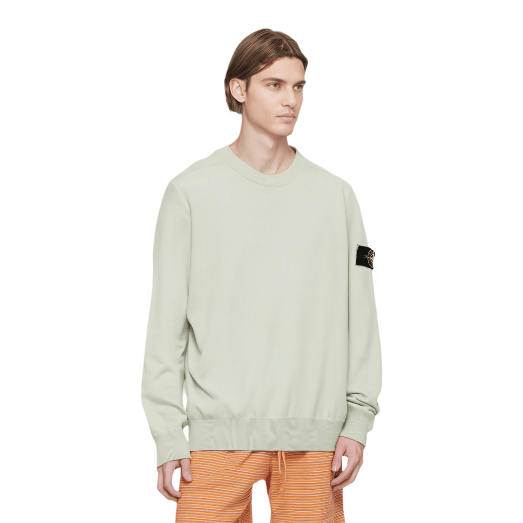 Худи STONE ISLAND Толстовка Мужская Фисташкового цвета - изображение 2