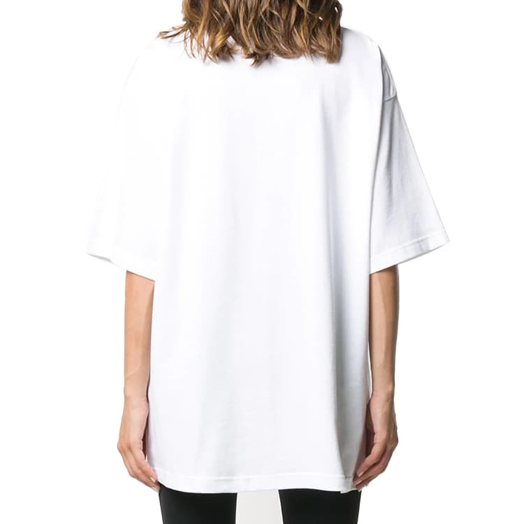Футболка Balenciaga Logo Print T-Shirt White - изображение 4