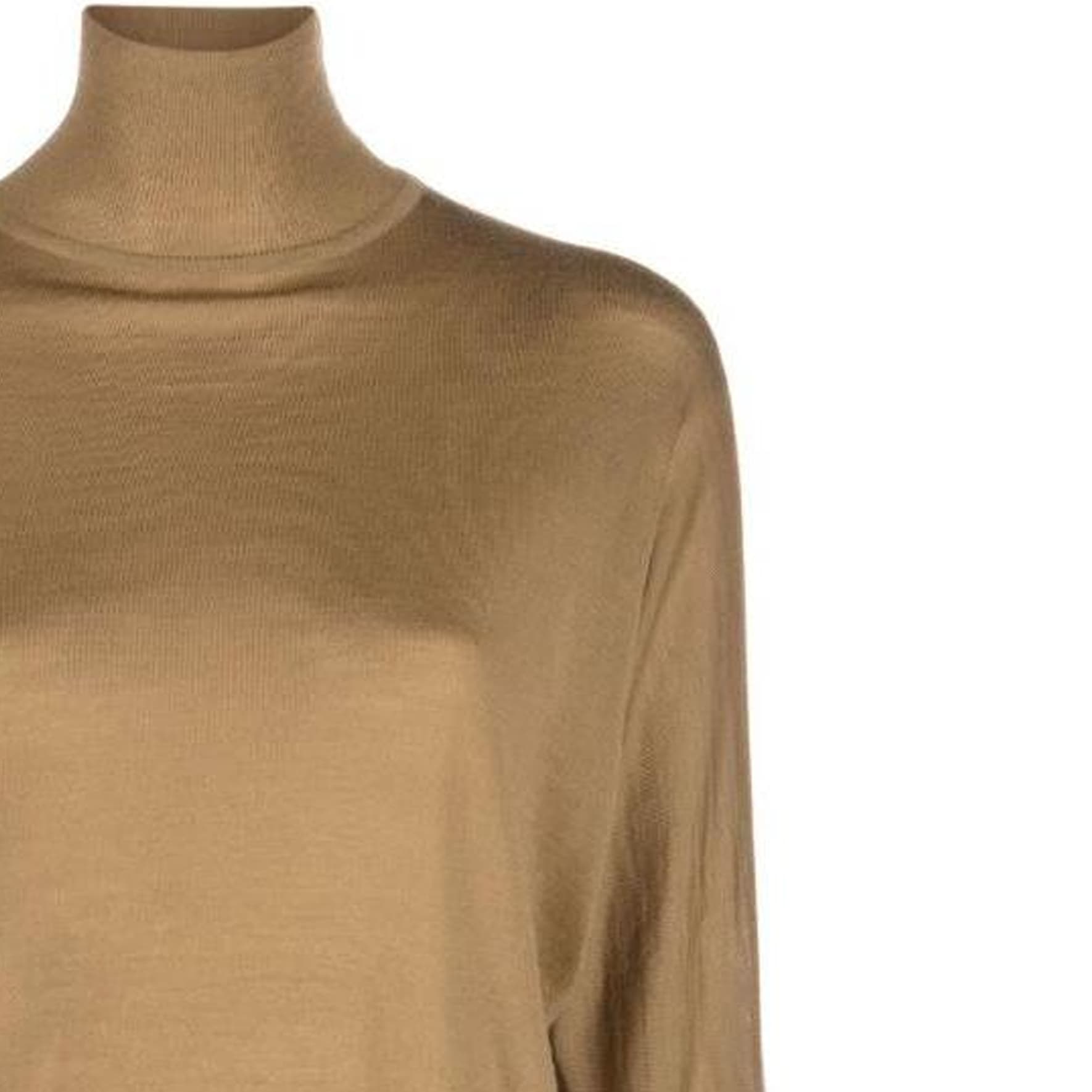 Кардиган MaxMara Коричневые Женские Свитеры - изображение 5