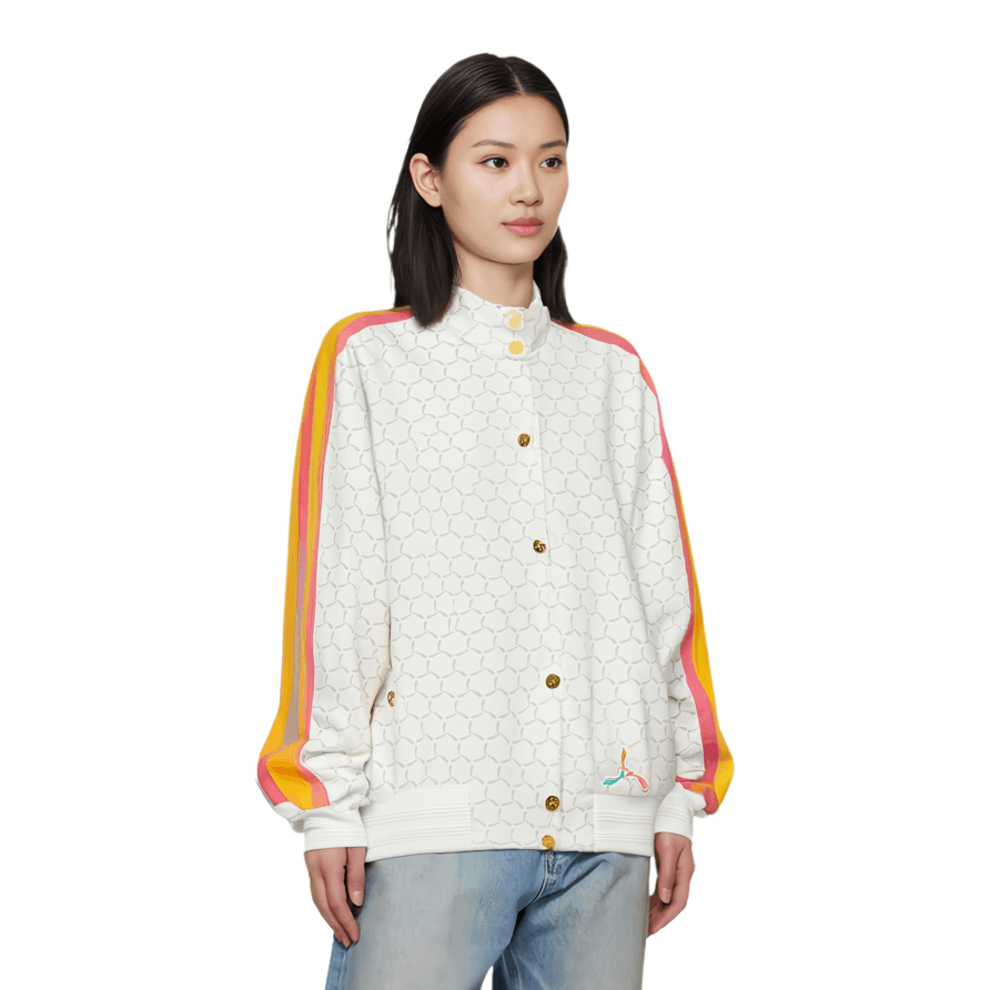 Куртка LI NING 1990 Classic Collection Экрю Женские Куртки - изображение 3