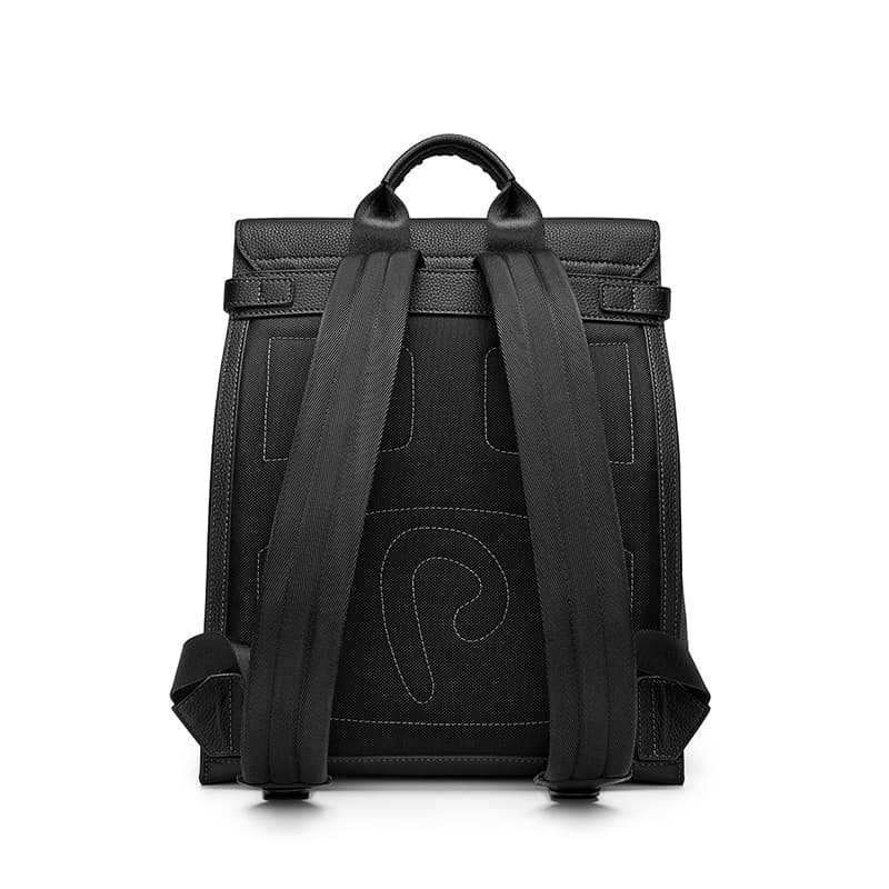 Рюкзак PIERRE CARDIN Рюкзак из коровьей кожи Стандартный (Standard) Мужской Черный - изображение 2