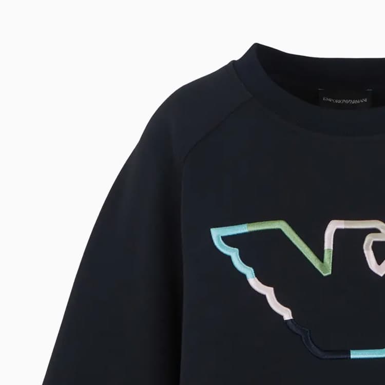 Худи EMPORIO ARMANI SS24 Logo - изображение 5