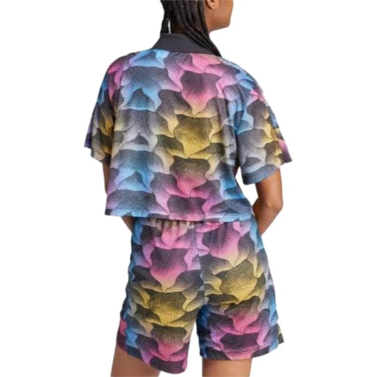Блузка adidas Tiro Print Mesh Slimmer Shirt - изображение 3