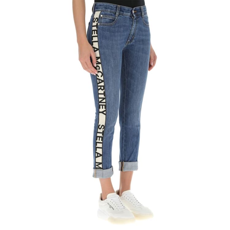 Джинсы Stella McCartney SS21 logo - изображение 5