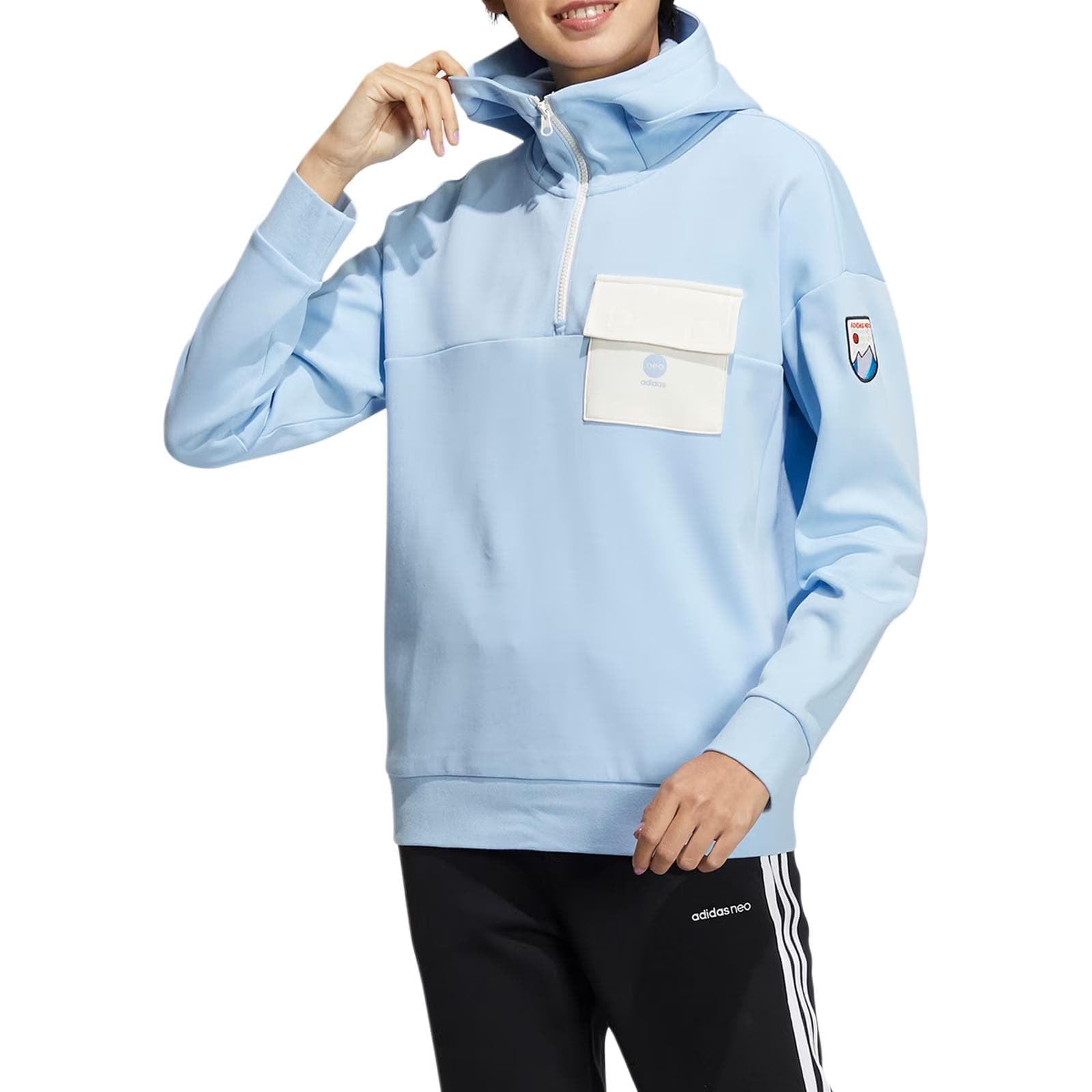 Худи adidas neo W Feb Hdy2 - изображение 4