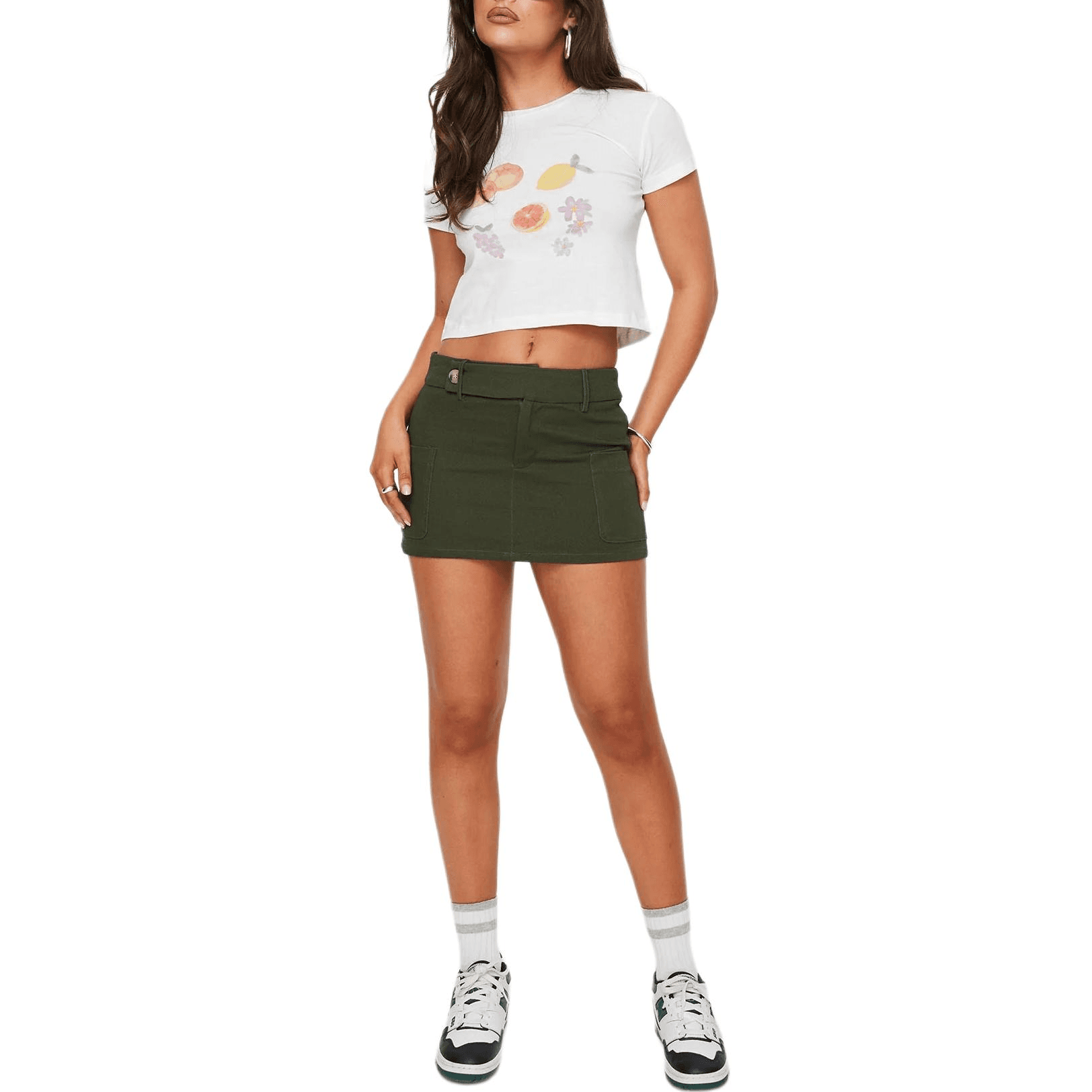 Футболка PRINCESS POLLY ARRI TOP T WHITE - изображение 2