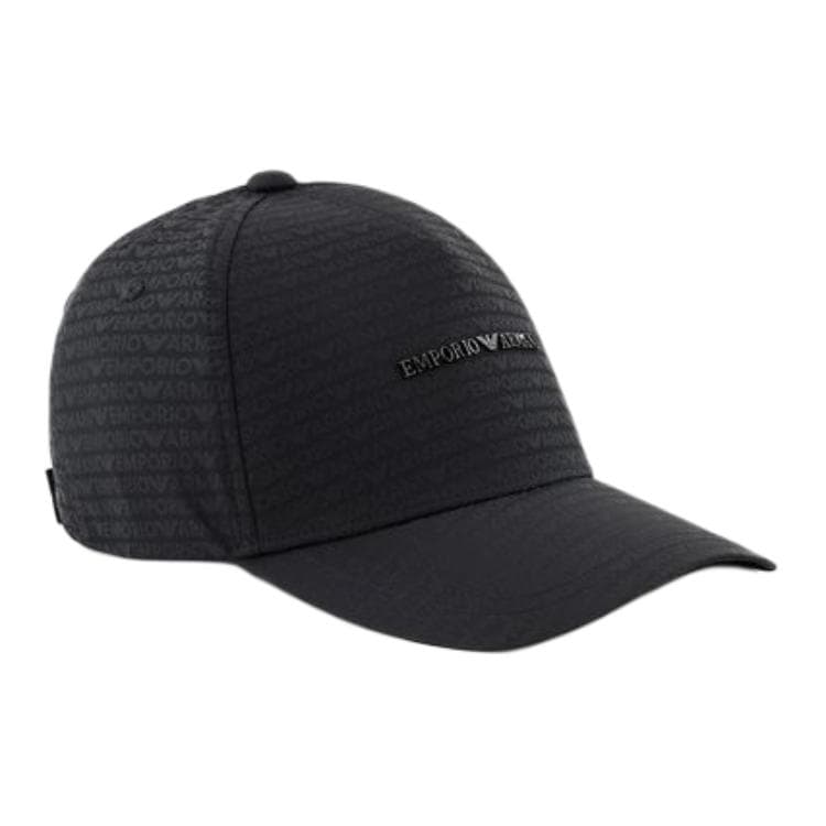Кепка EMPORIO ARMANI Нейлоновые кепки мужские черные - изображение 2