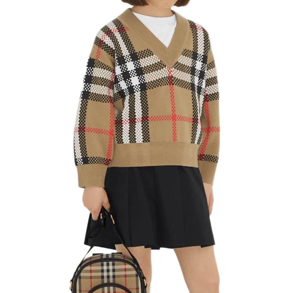 Burberry Черные Юбки для Девочек - изображение 4