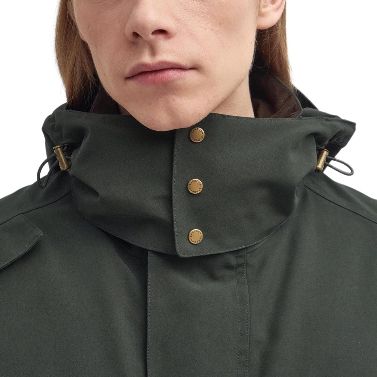 Куртка barbour SS24 Куртки Пальто Мужской Яшмовый - изображение 7
