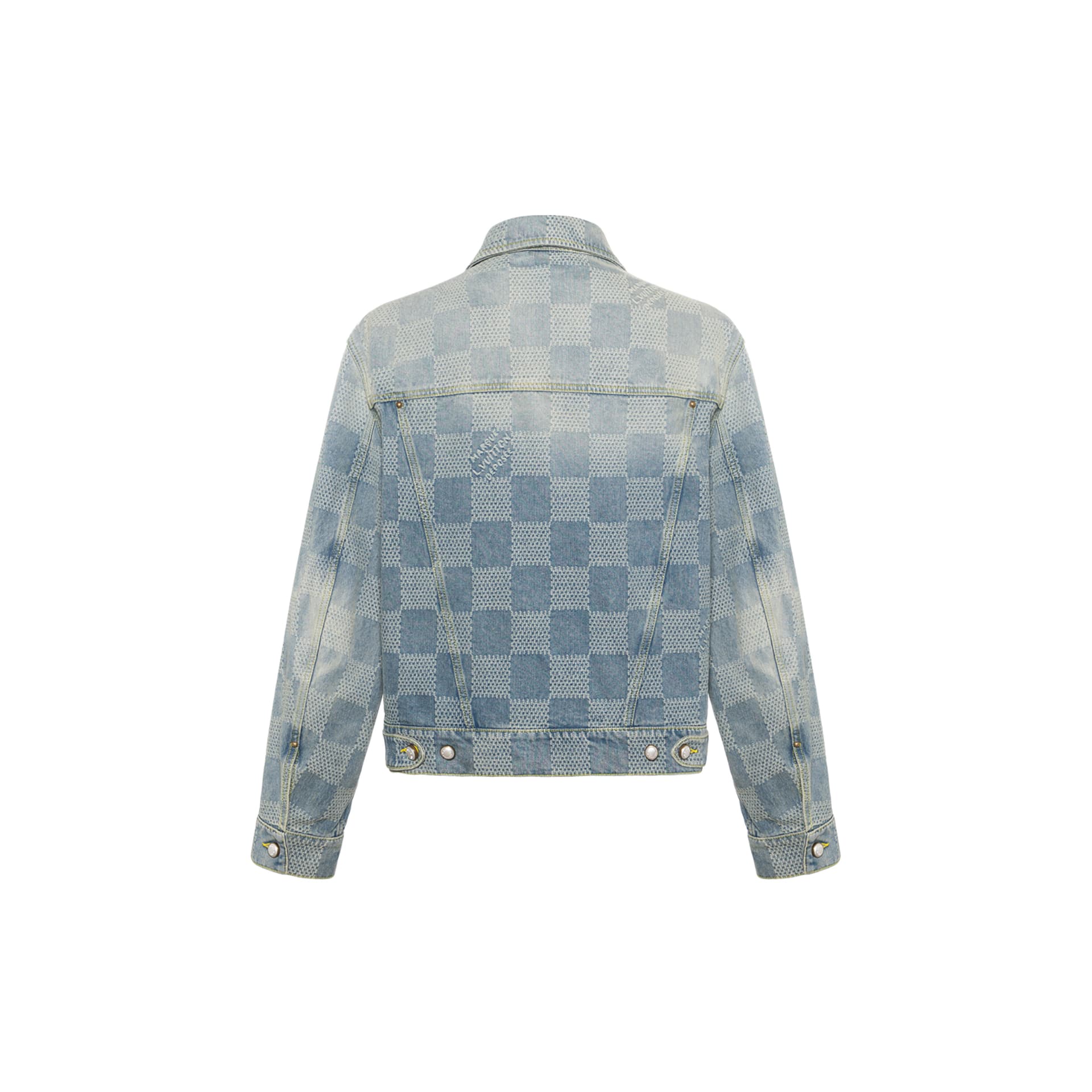 Джинсовая куртка LOUIS VUITTON SS24 3D - изображение 2