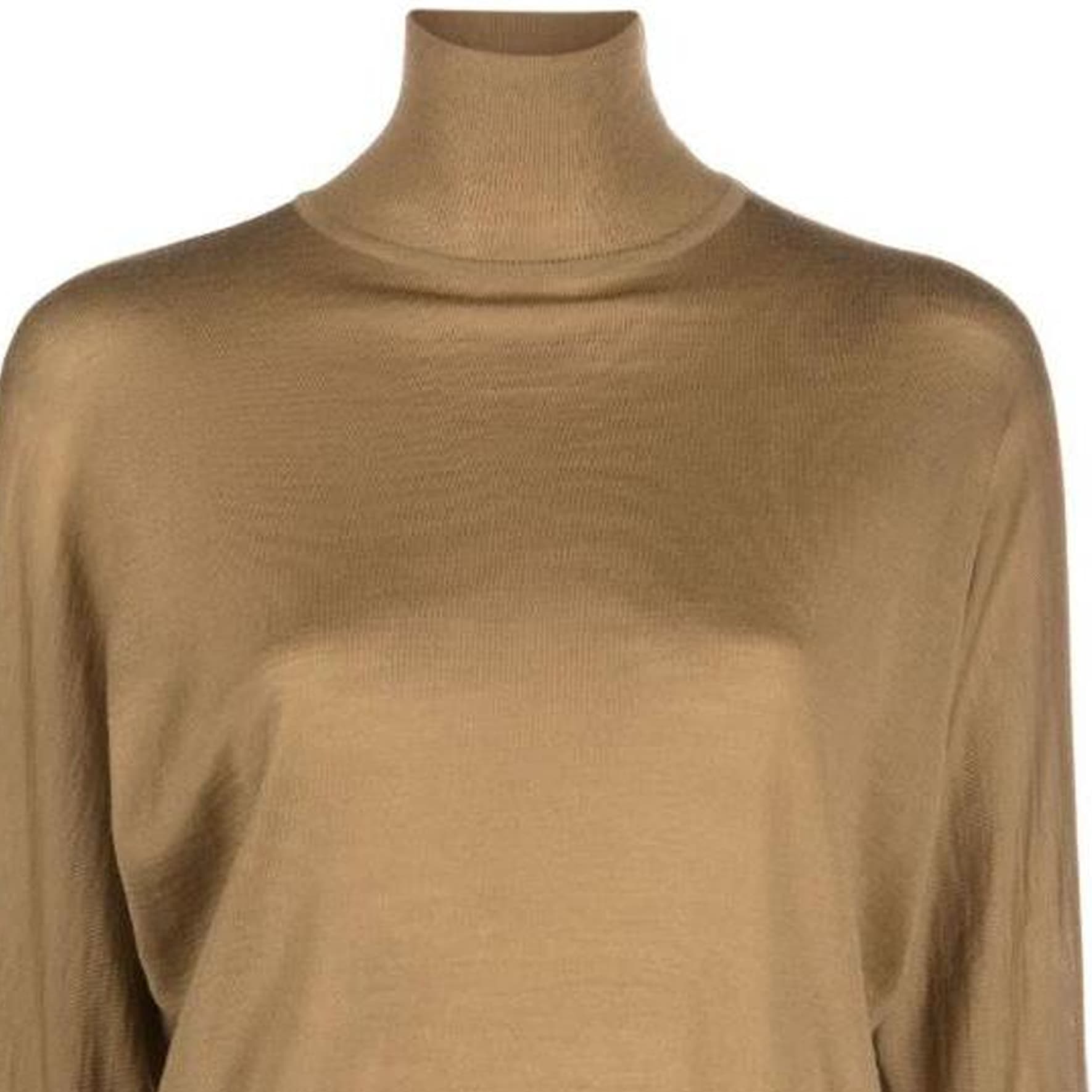 Кардиган MaxMara Коричневые Женские Свитеры - изображение 4