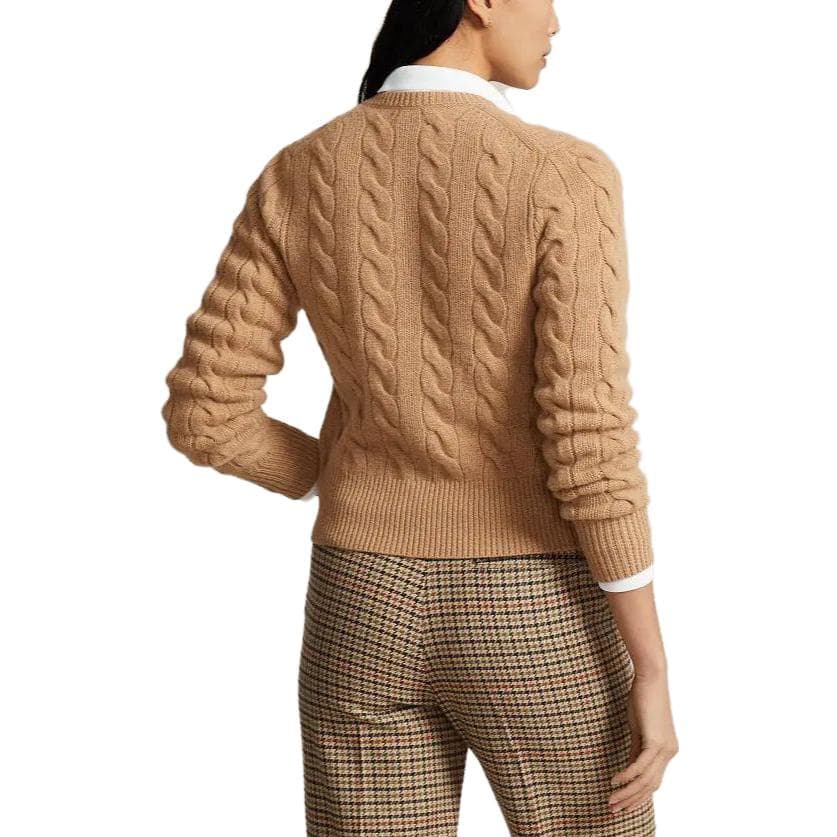 Кофта Polo Ralph Lauren Cable-Knit Wool-Cashmere Cardigan - изображение 5