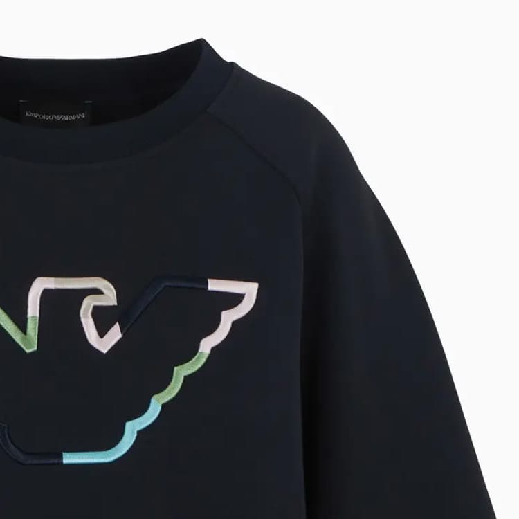 Худи EMPORIO ARMANI SS24 Logo - изображение 6