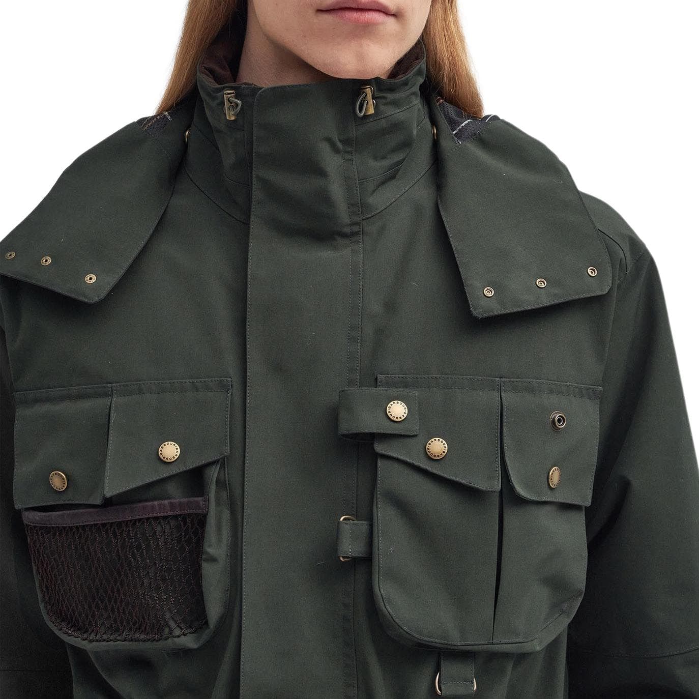 Куртка barbour SS24 Куртки Пальто Мужской Яшмовый - изображение 6