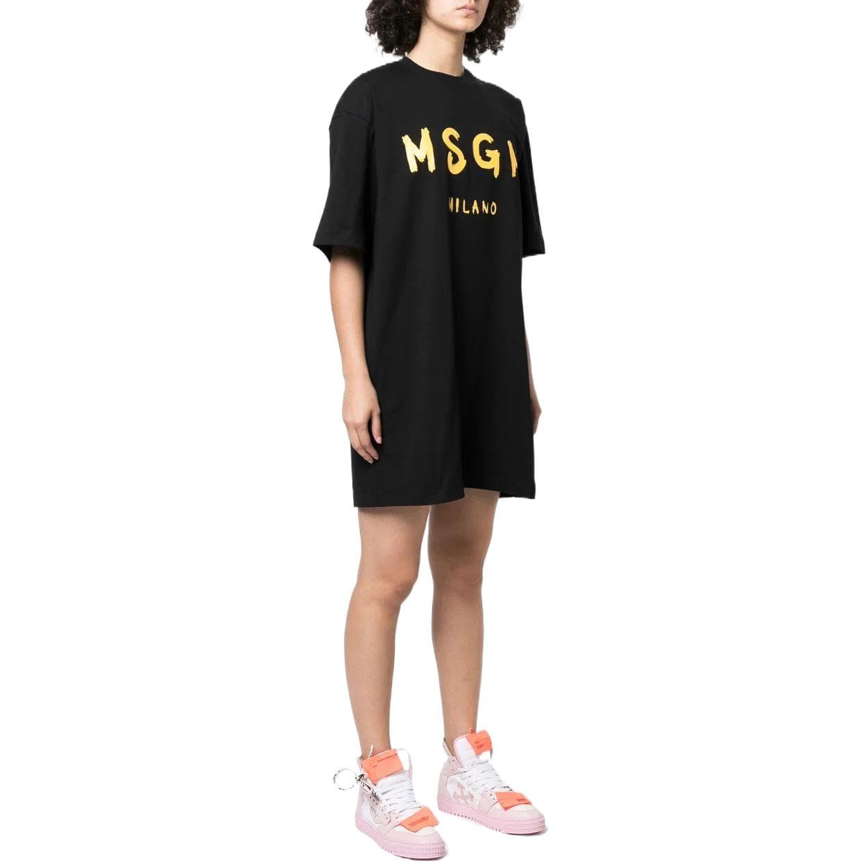 Платье MSGM SS22 LogoT - изображение 4