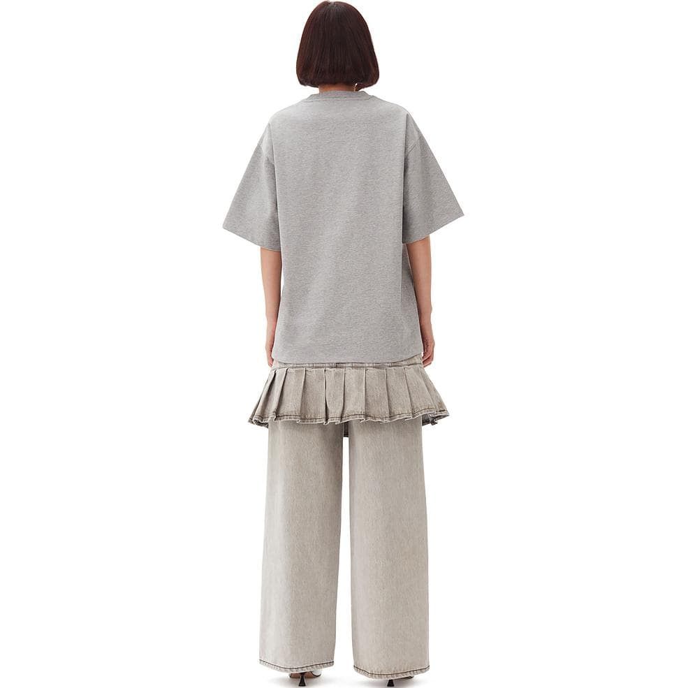 Футболка GANNI FW24 logo T - изображение 3