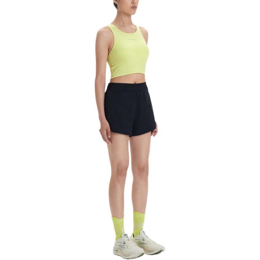 Saucony Глубокий черный Женские спортивные шорты - изображение 3