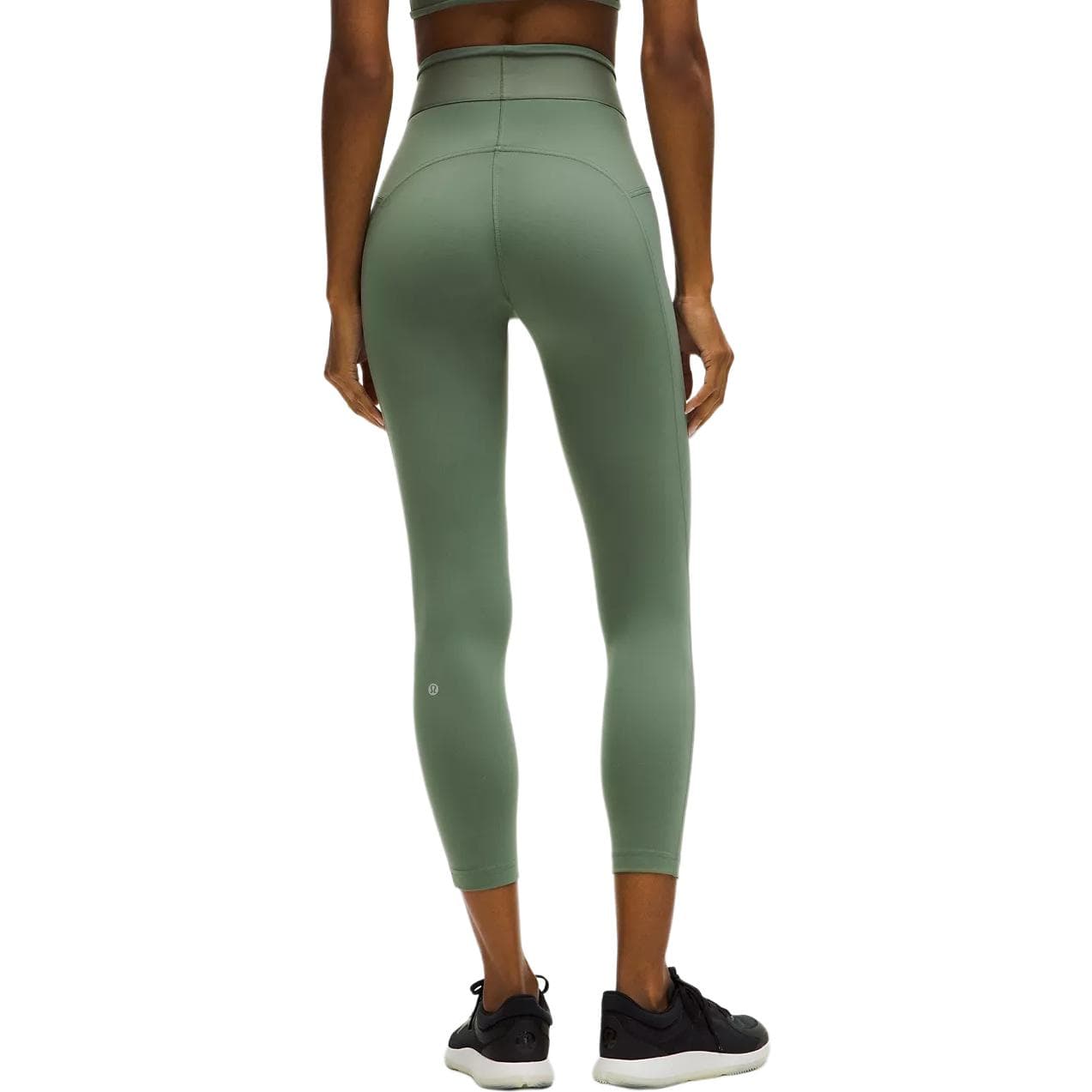 Штаны Lululemon License to Train Спортивные брюки 25" Женские Серый эвкалипт - изображение 2