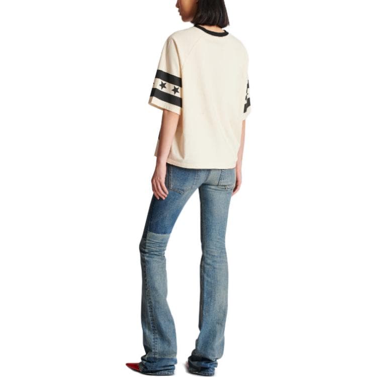 Футболка BALMAIN FW23 Signature Stars T-Shirt T — фото 3
