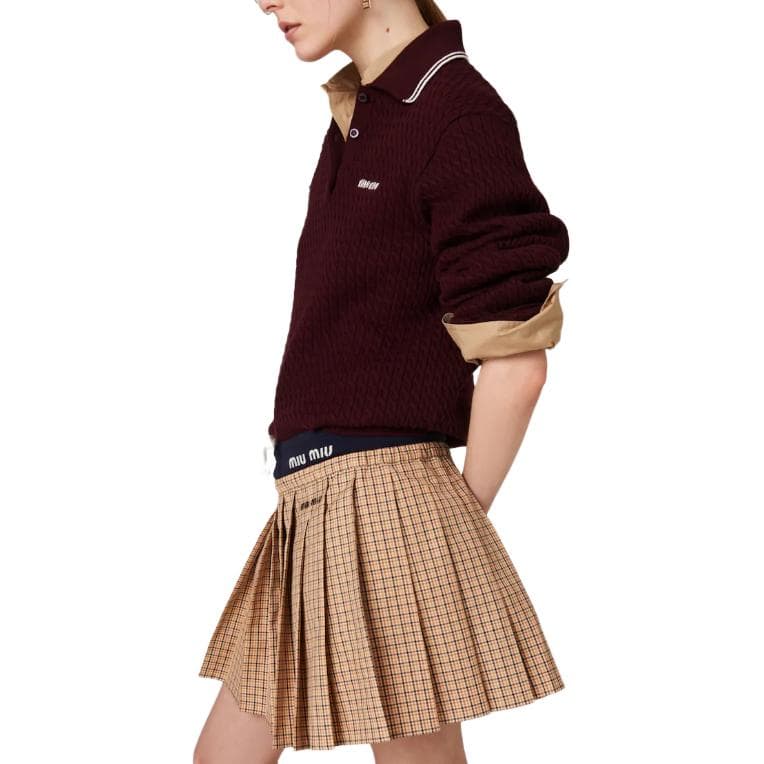 Юбка MIU MIU Logo - изображение 4