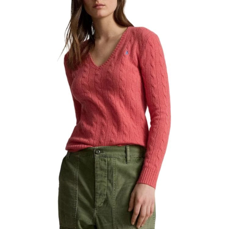 Кардиган Свитер Polo Ralph Lauren женский красный - изображение 3