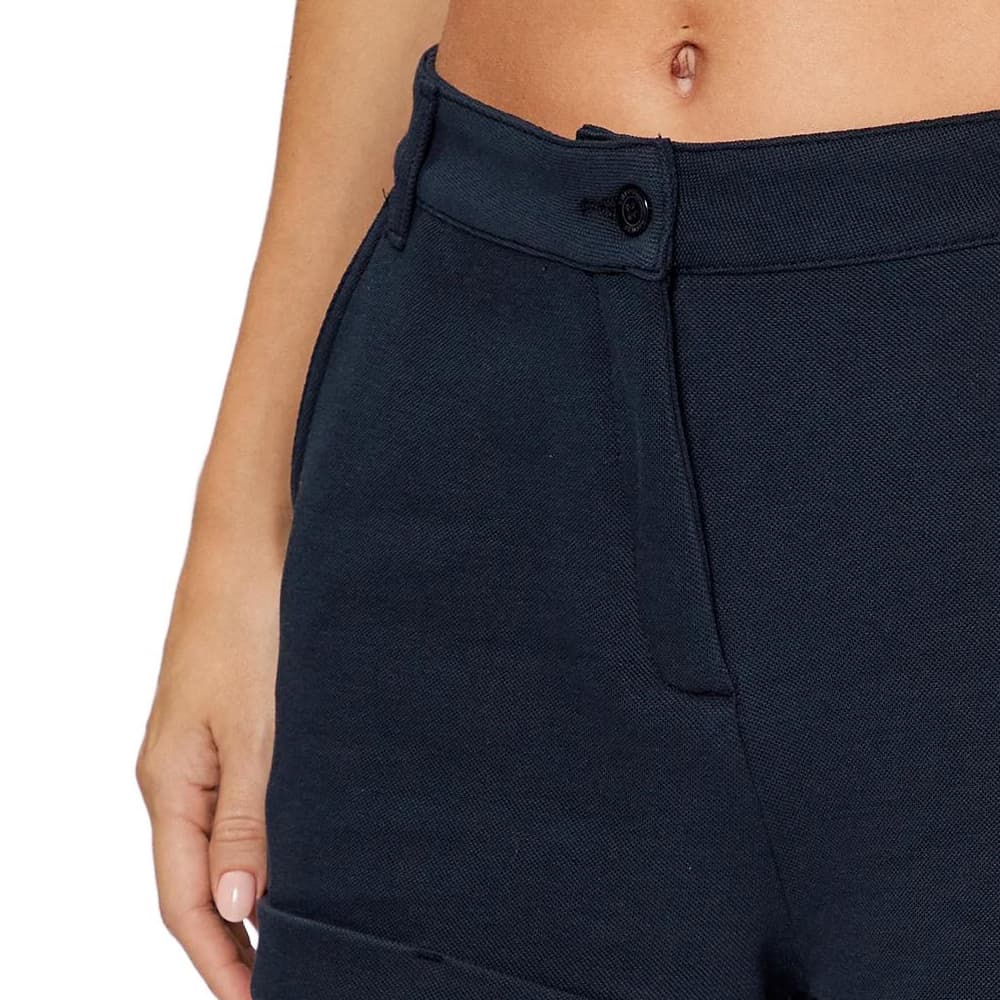 Шорты EMPORIO ARMANI SS23 Повседневные шорты женские темно-синие - изображение 5