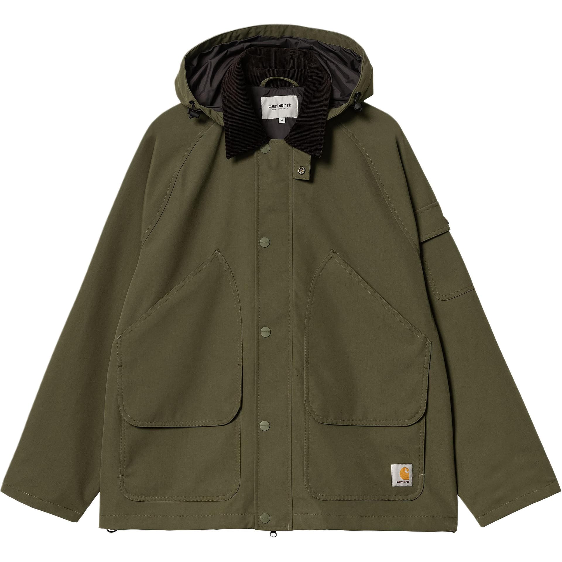 Куртка Carhartt WIP FW24 K For Fullscreen Clarton Куртка Мужская Армейский Зеленый - изображение 4