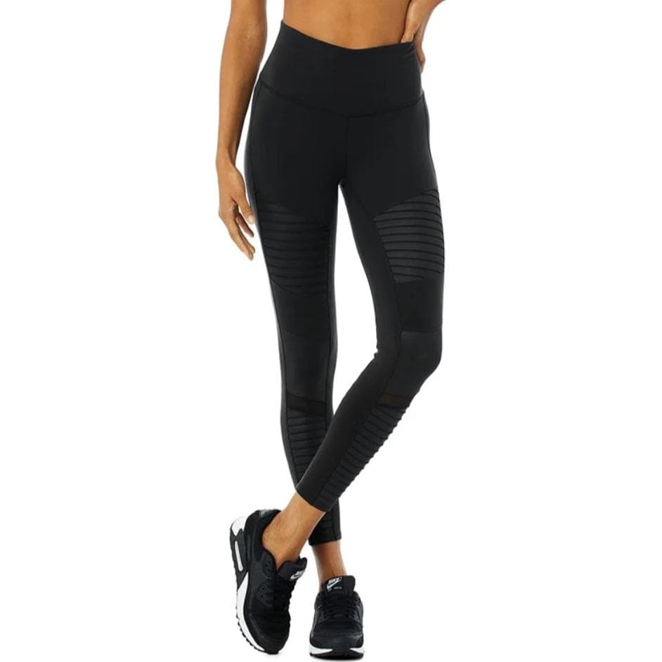 Alo Yoga Moto Leggings Black - изображение 2