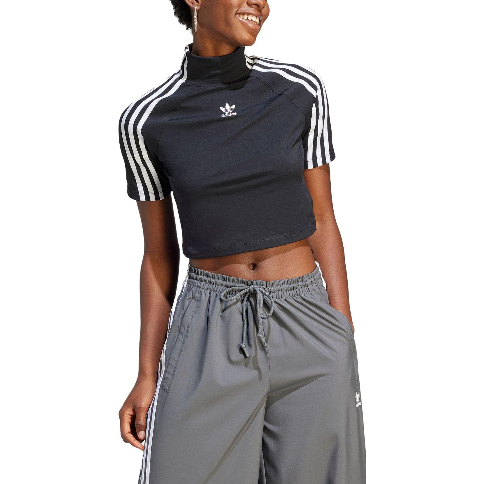 Футболка Adidas Originals The Baddie Edit Футболка Женские Черный - изображение 2