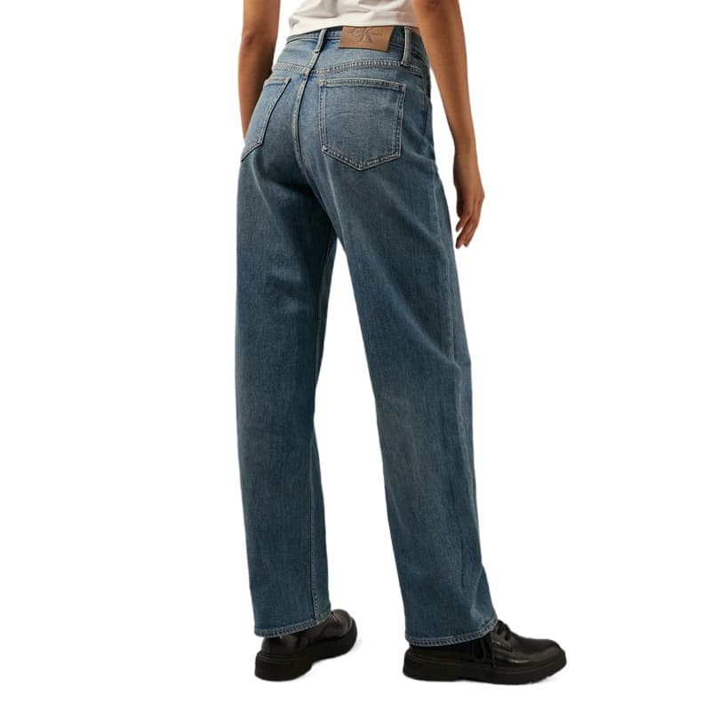 Джинсы Calvin Klein Джинсы Женские Джинсовый Светло-Синий - изображение 4