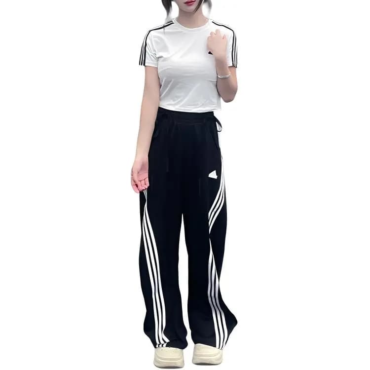 Adidas Originals Повседневный Костюм Женский Черный - изображение 6