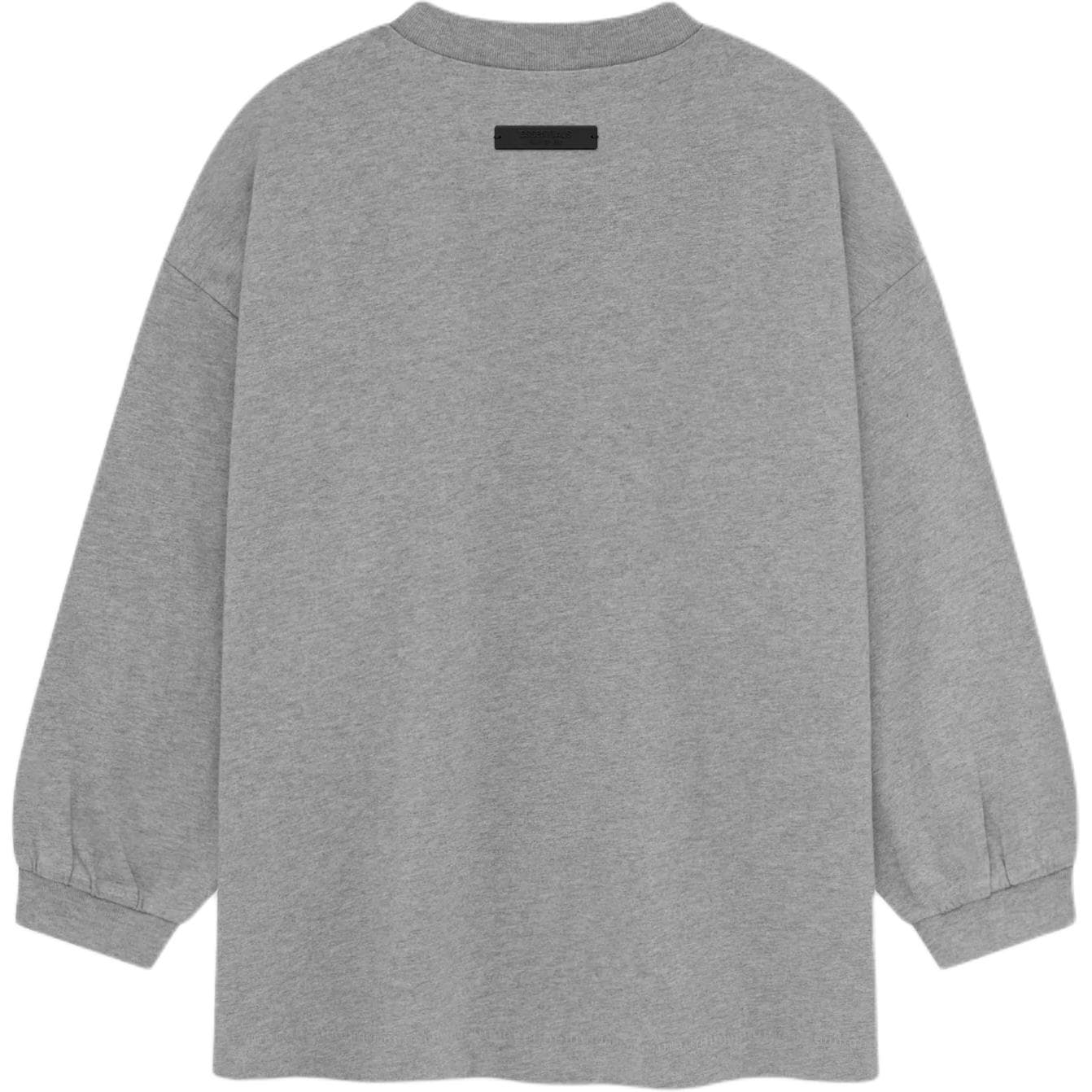 Fear of God ESSENTIALS Kids Джерси Длинный Рукав Т-Рубашка Платье-Ханьфу в стиле Худи Овсяный Серый Темный Вереск - изображение 2