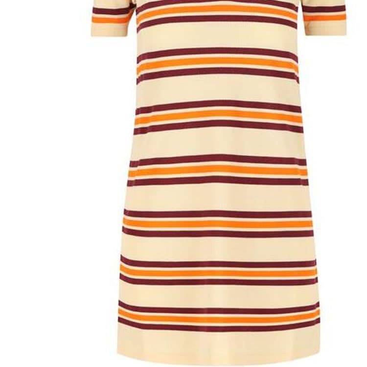 Платье Miu Miu Striped Logo Dress - изображение 4