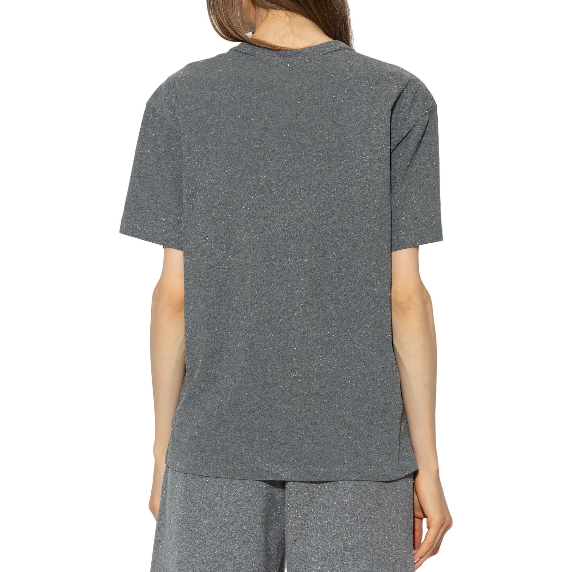 Футболка Alexander Wang T-рубашка с рукавом-кафтан женская средне-серого цвета - изображение 3