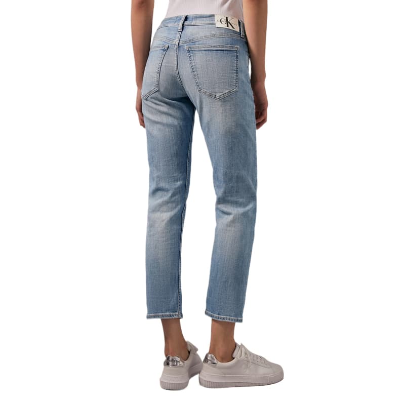 Джинсы Calvin Klein Джинсы Женские Джинсовый Светло-Синий - изображение 4
