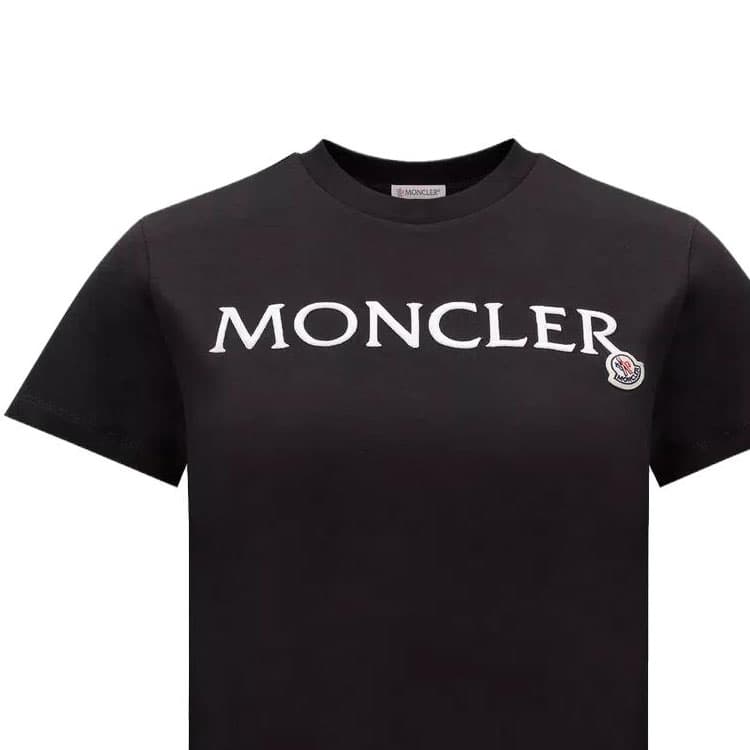 Футболка Moncler Embroidered Logo T-Shirt T - изображение 5