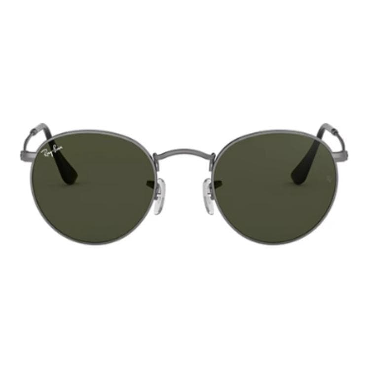 Солнцезащитные очки RayBan Металлические Круглые Солнцезащитные Очки Унисекс Серые - изображение 2