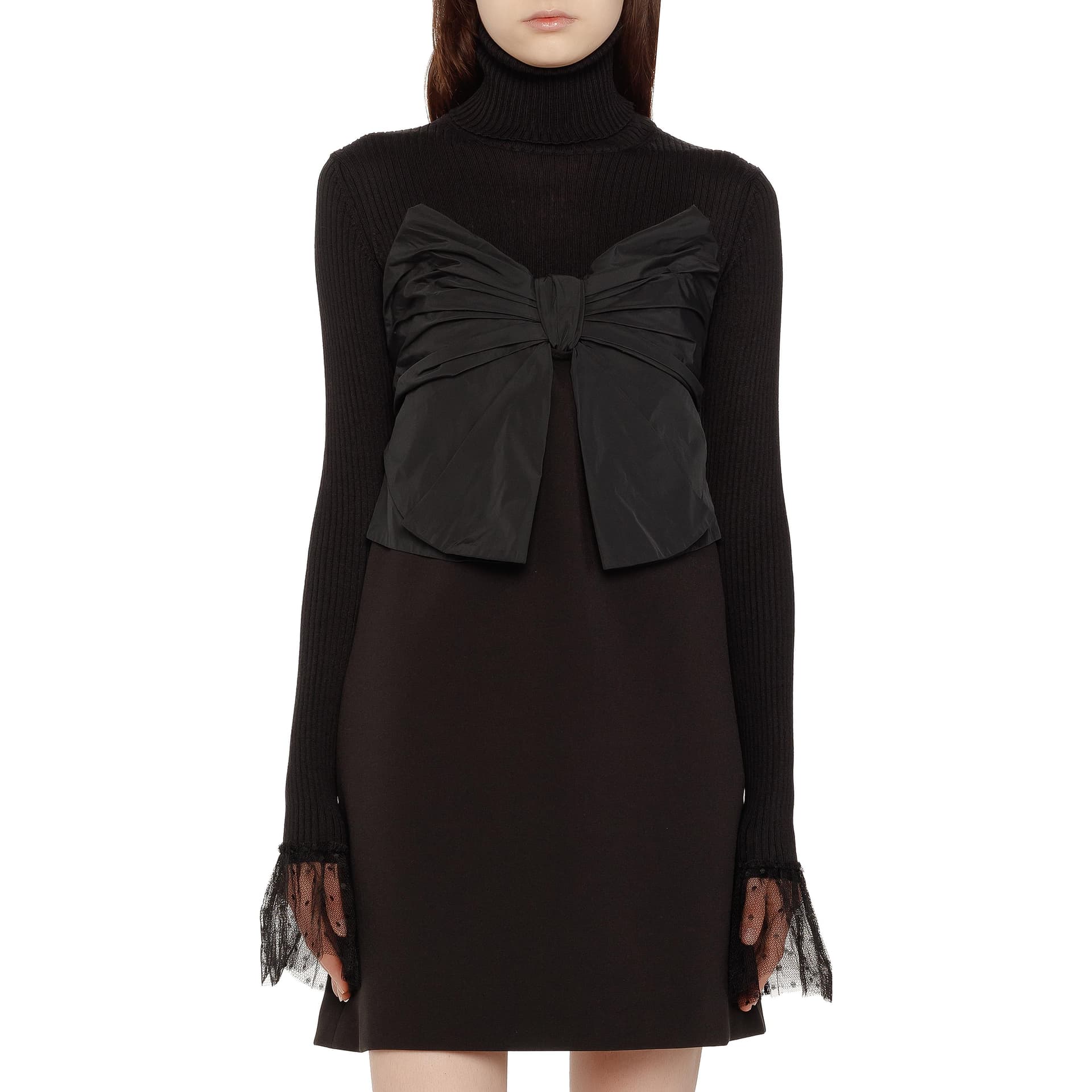 RED VALENTINO FW23 Платье без рукавов Женское - изображение 3