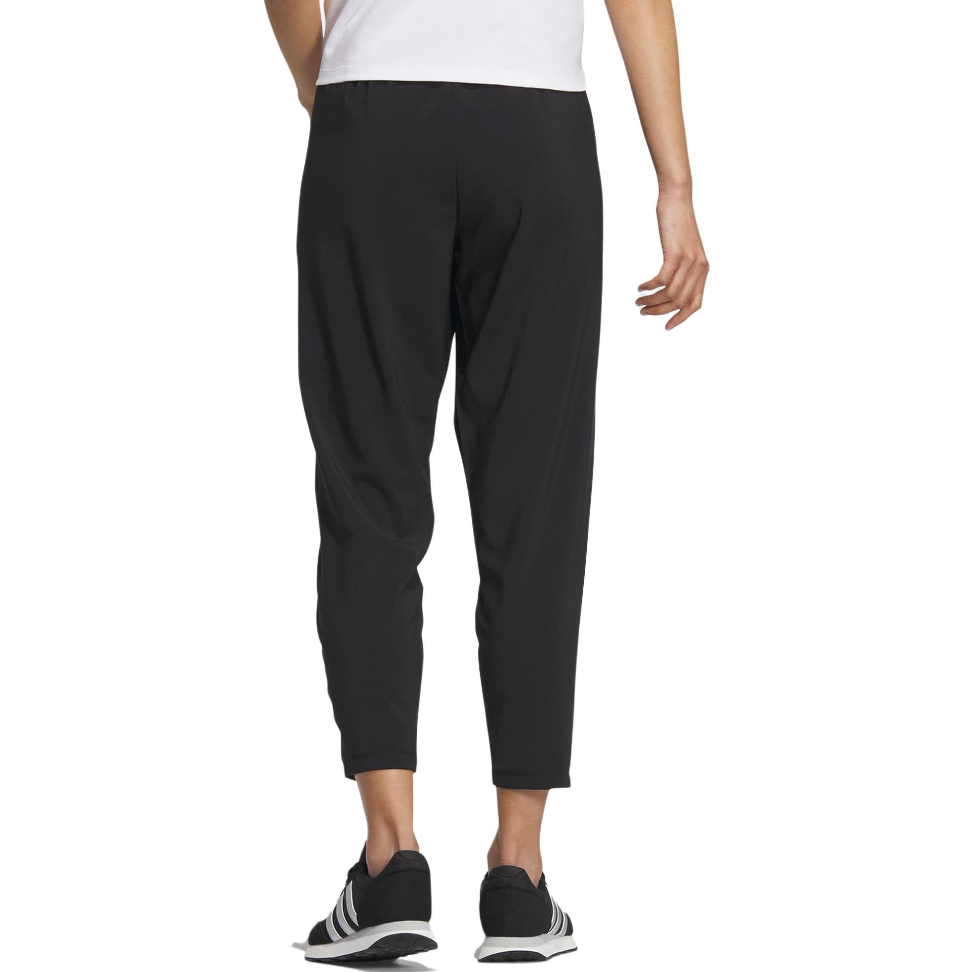 Штаны Adidas Черные Женские Повседневные Брюки - изображение 2