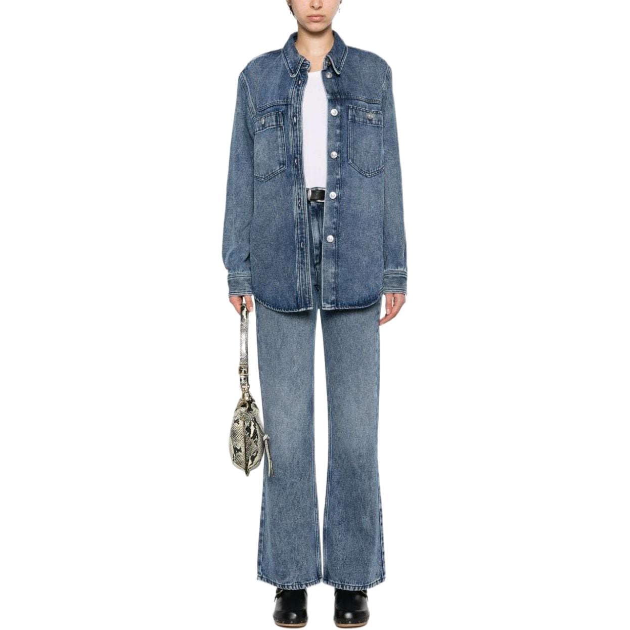 Джинсы ISABEL MARANT SS24 - изображение 2