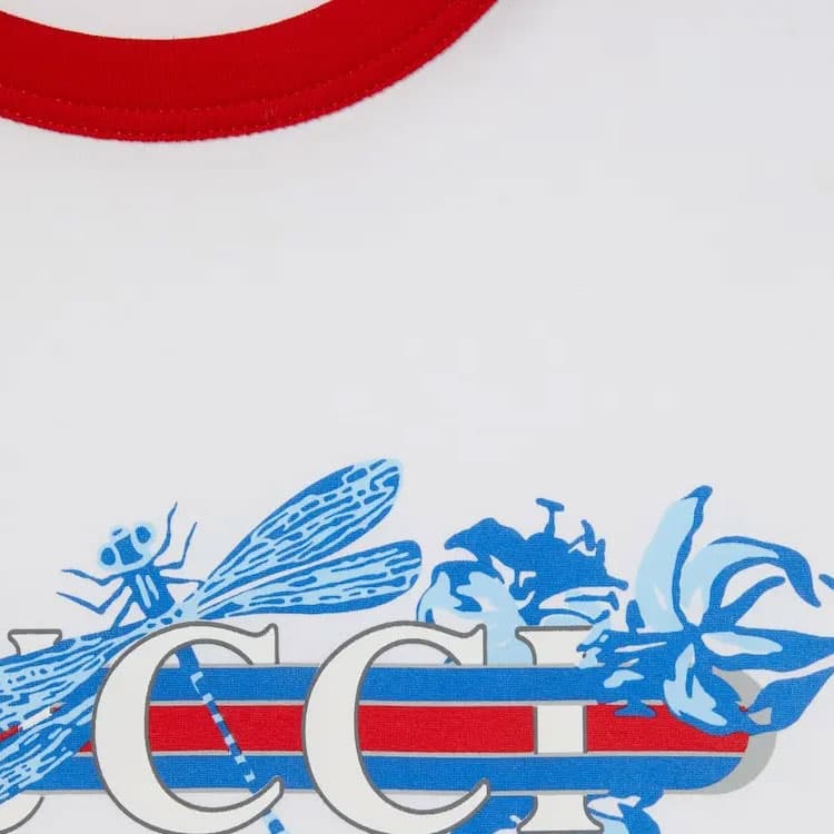 Футболка GUCCI SS24 Logo T - изображение 2