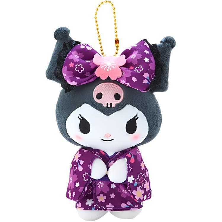 Санрио Куроми Сакура Kimono Collection Куклы Плюшевый Украшение 15 см Длина корпуса - изображение 4