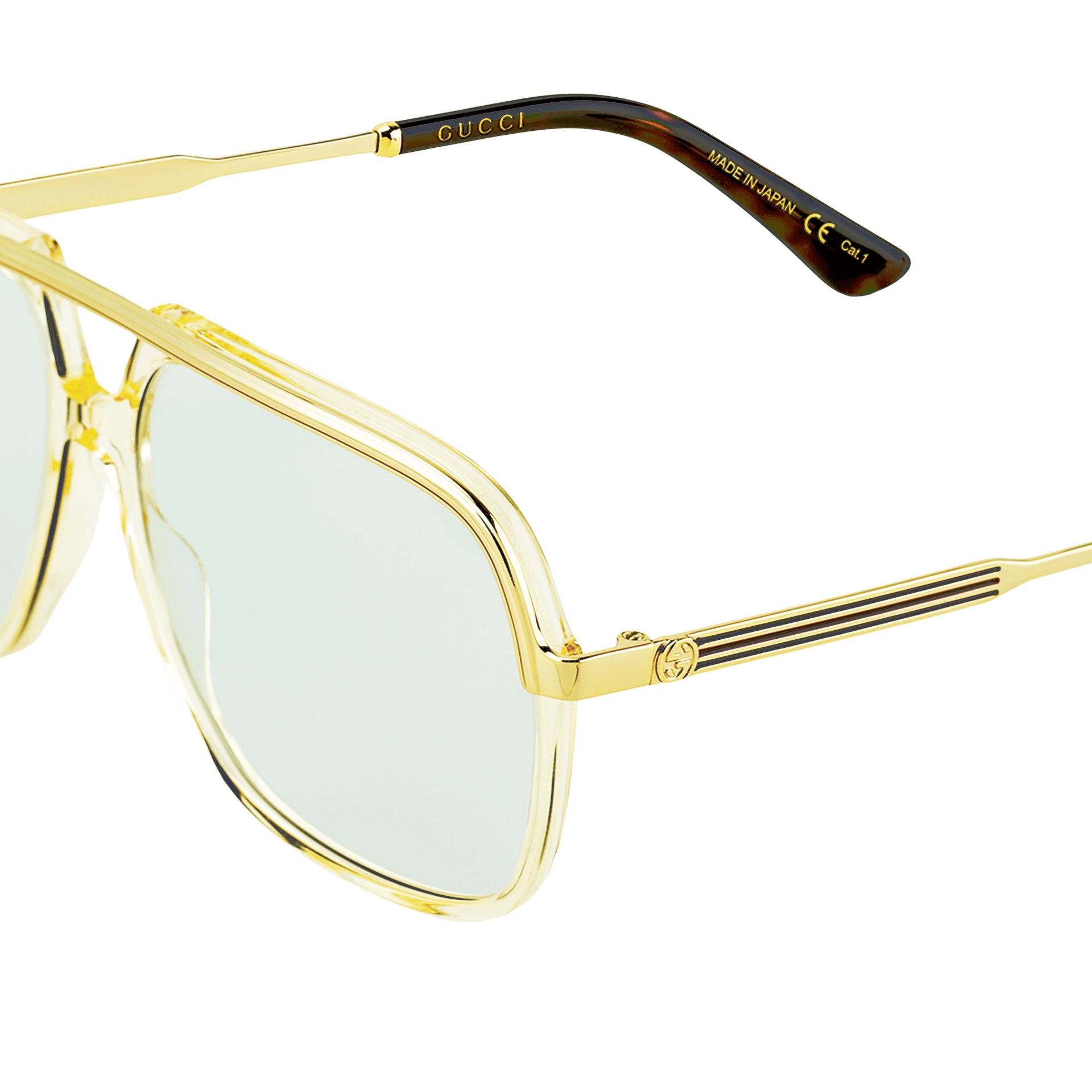 Солнцезащитные очки Gucci Aviator Sunglasses - изображение 5