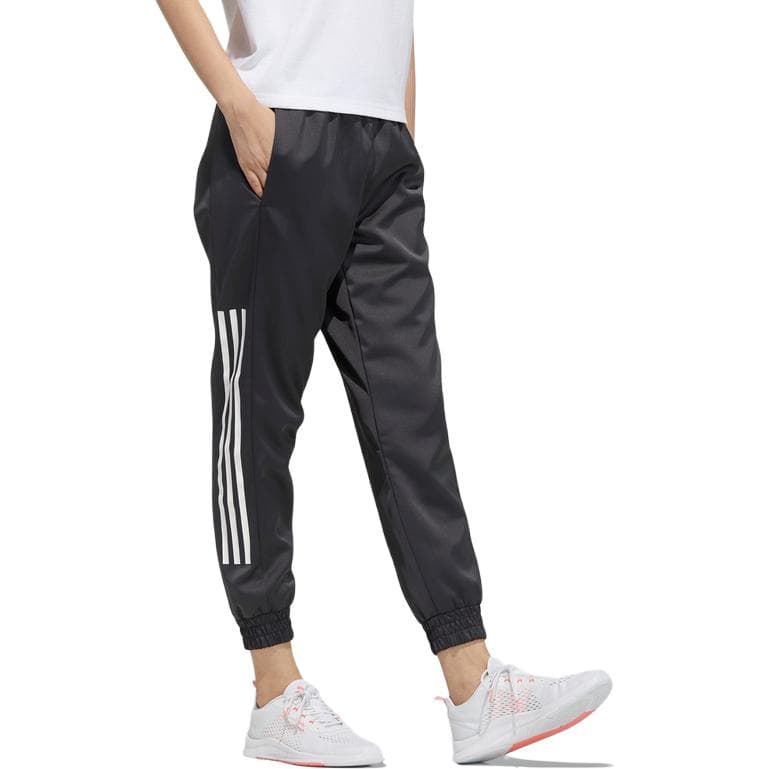 Штаны Adidas Neo Вязаные Спортивные Брюки Женские - изображение 4