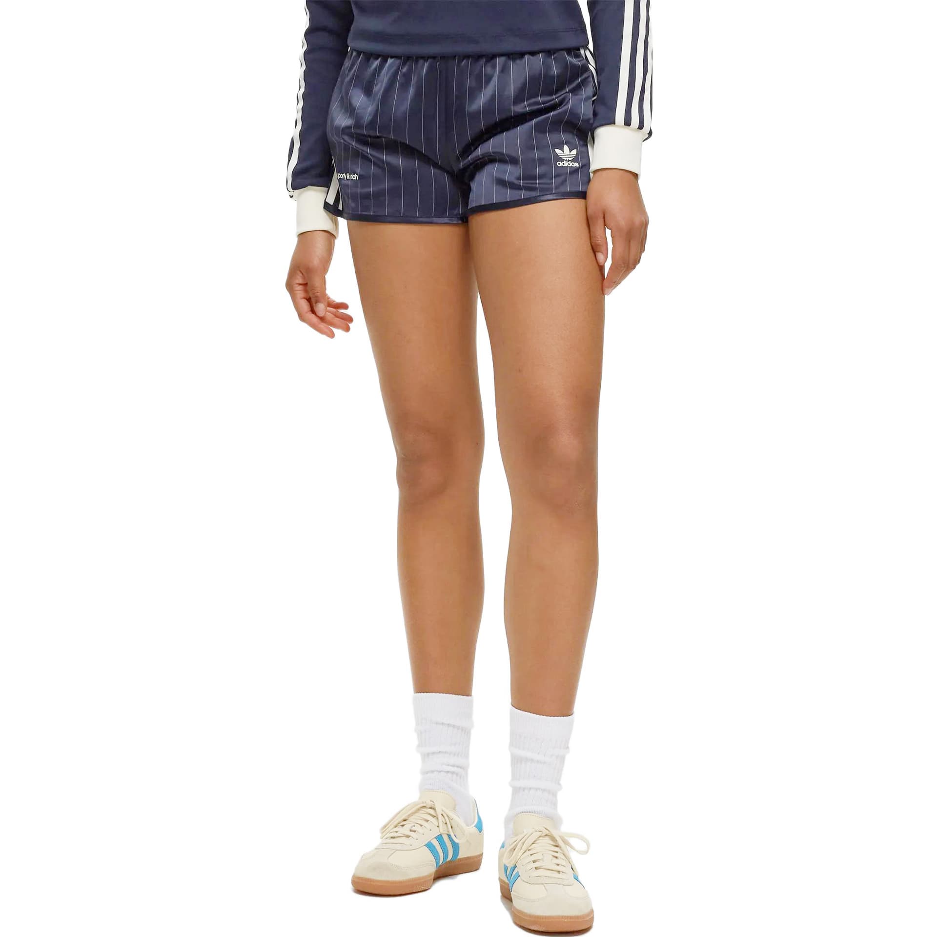 Шорты adidas originals x SPORTY RICH SS23 Logo - изображение 3