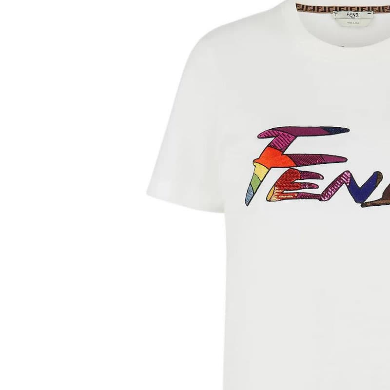 Футболка FENDI SS22 LogoT - изображение 3