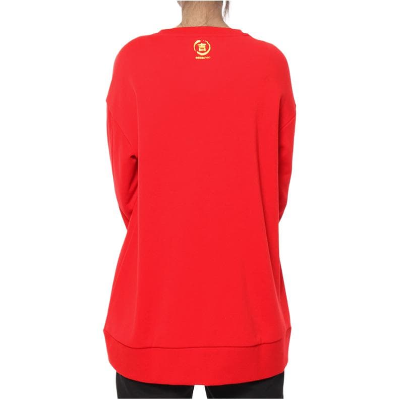 Худи Adidas Neo Толстовка Женское Красное - изображение 3