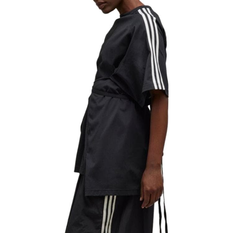 Футболка Y-3 Полосатая футболка для женщин Черный - изображение 5