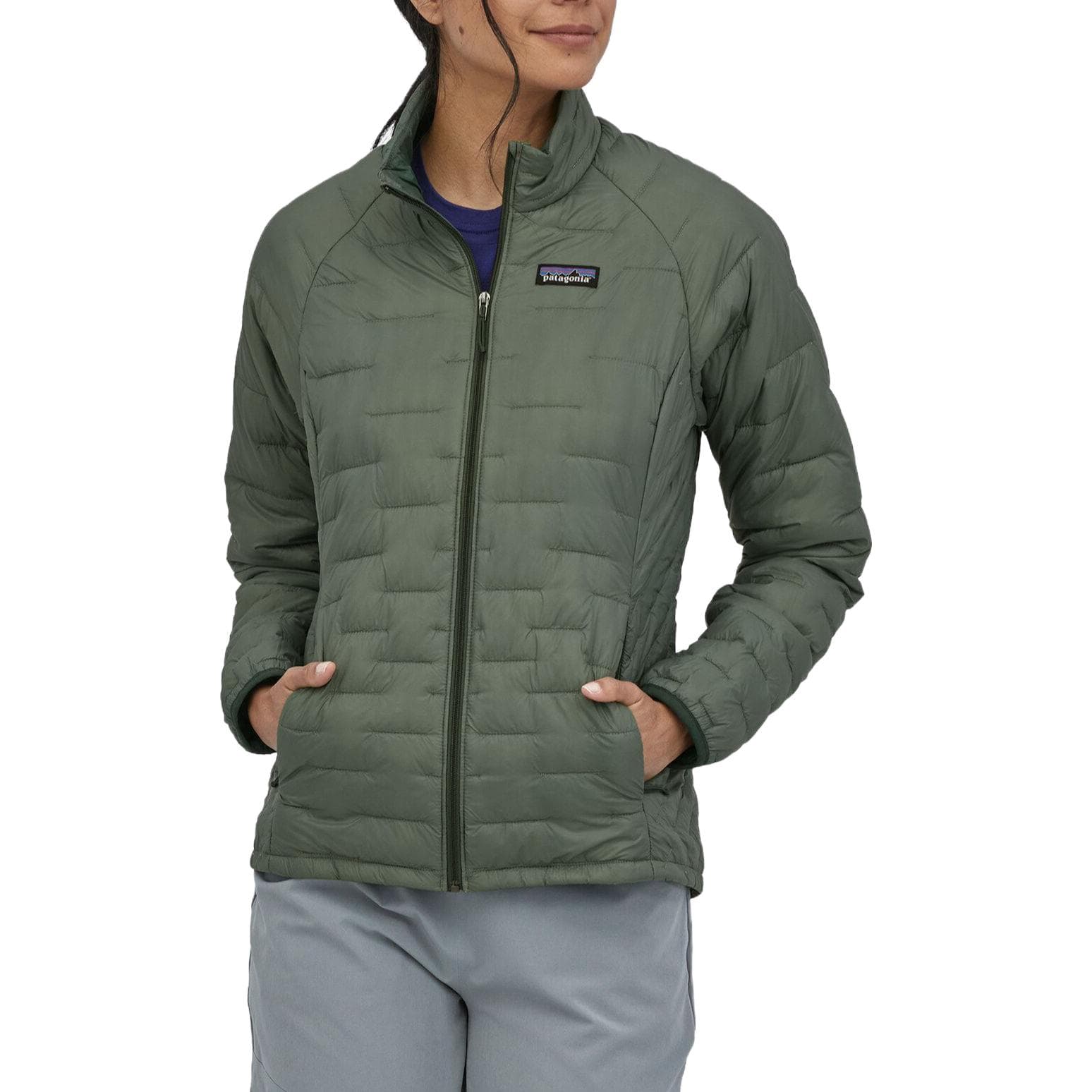 Patagonia Micro Пуш Пуховая куртка Женская - изображение 10